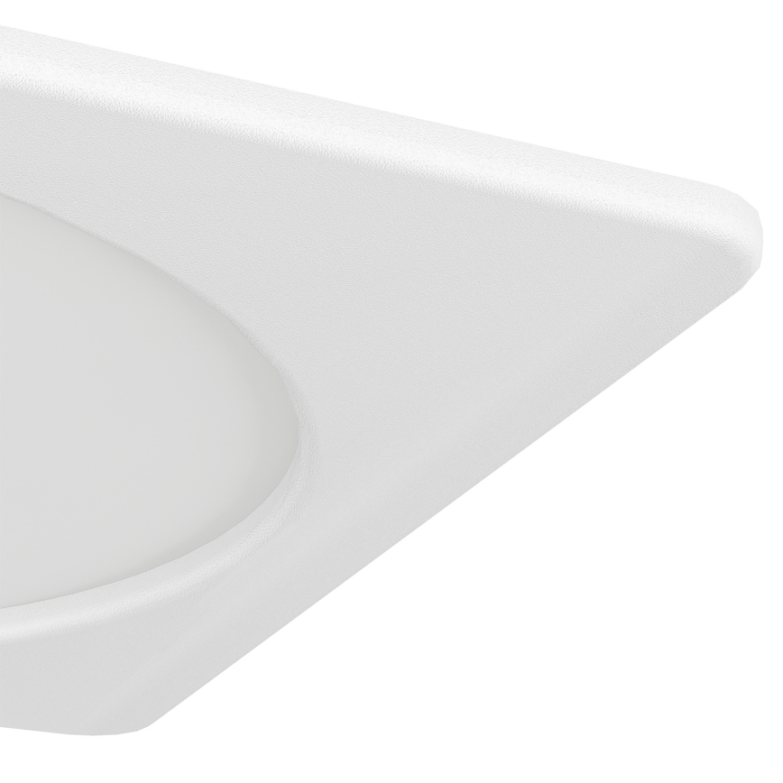 Eglo - LED-inbouwarmatuur LED/10,5W/230V 2700/4000/6500K 16,6x16,6 cm zwart