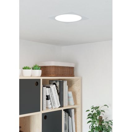 Eglo - LED-armatuur voor verlaagd plafond LED/18,5W/230V 2700/4000/6500K 21,6x21,6 cm wit