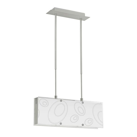 EGLO 90142 - Hanglamp INDO 1 3xG9/9W wit