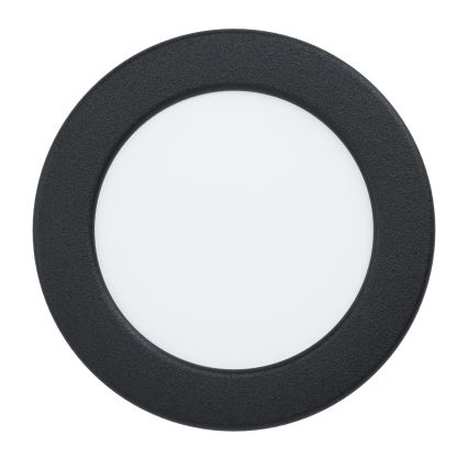 Eglo - LED RGBW dimbare inbouwspot voor badkamer LED/5W/230V 2700-6500K Ø 12 cm IP44 zwart