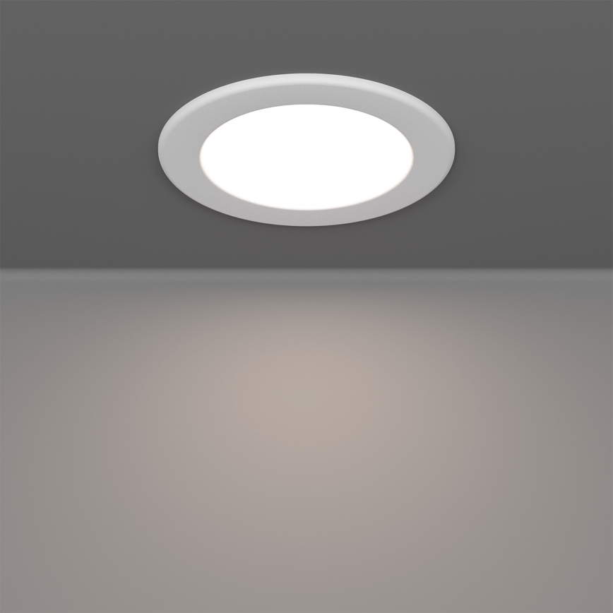 Eglo - LED RGBW dimbare inbouwspot voor badkamer LED/5W/230V 2700-6500K Ø 12 cm IP44 wit