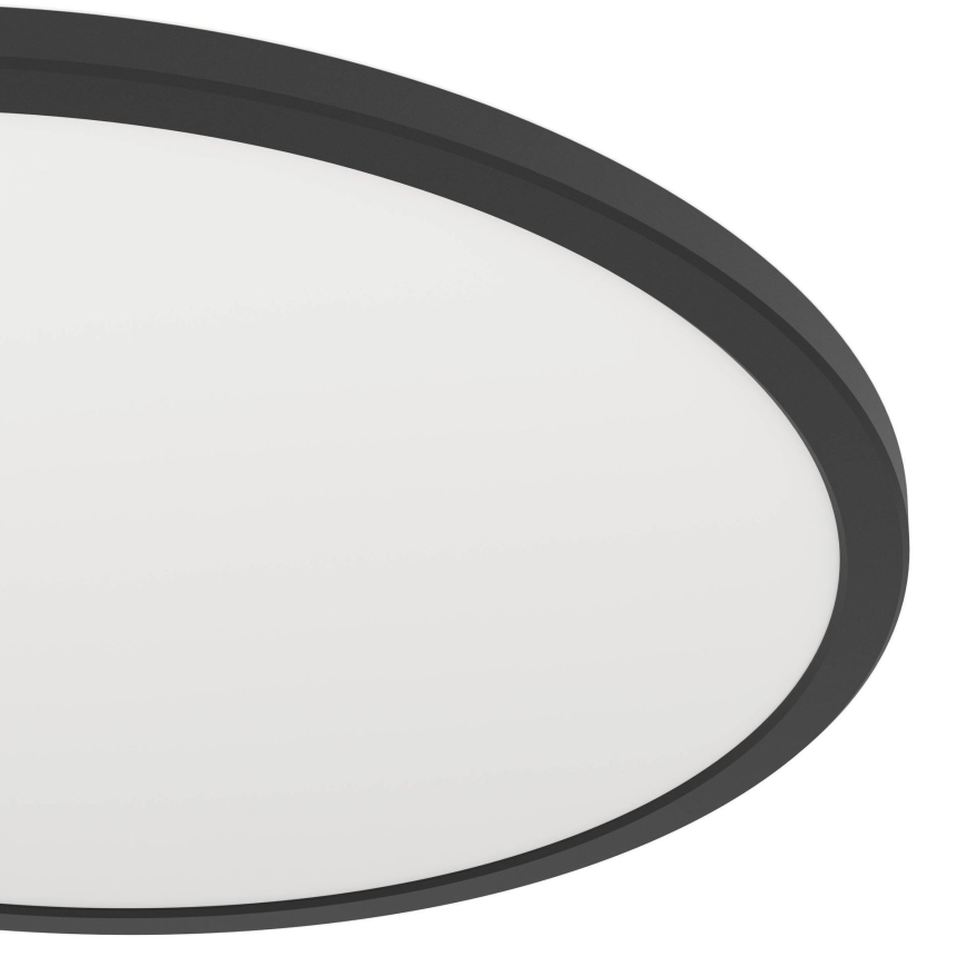 Eglo - LED Badkamer plafondlamp LED/16,8W/230V 2700/4000/6500K diameter 50 cm IP44 zwart