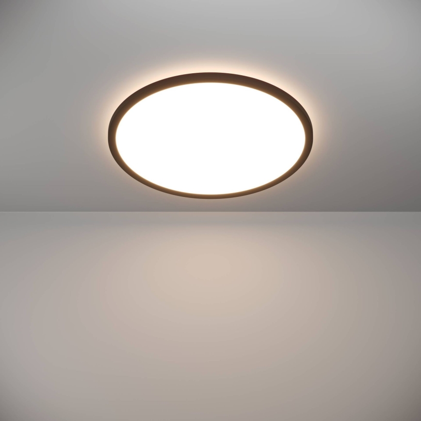 Eglo - LED Badkamer plafondlamp LED/16,8W/230V 2700/4000/6500K diameter 50 cm IP44 zwart