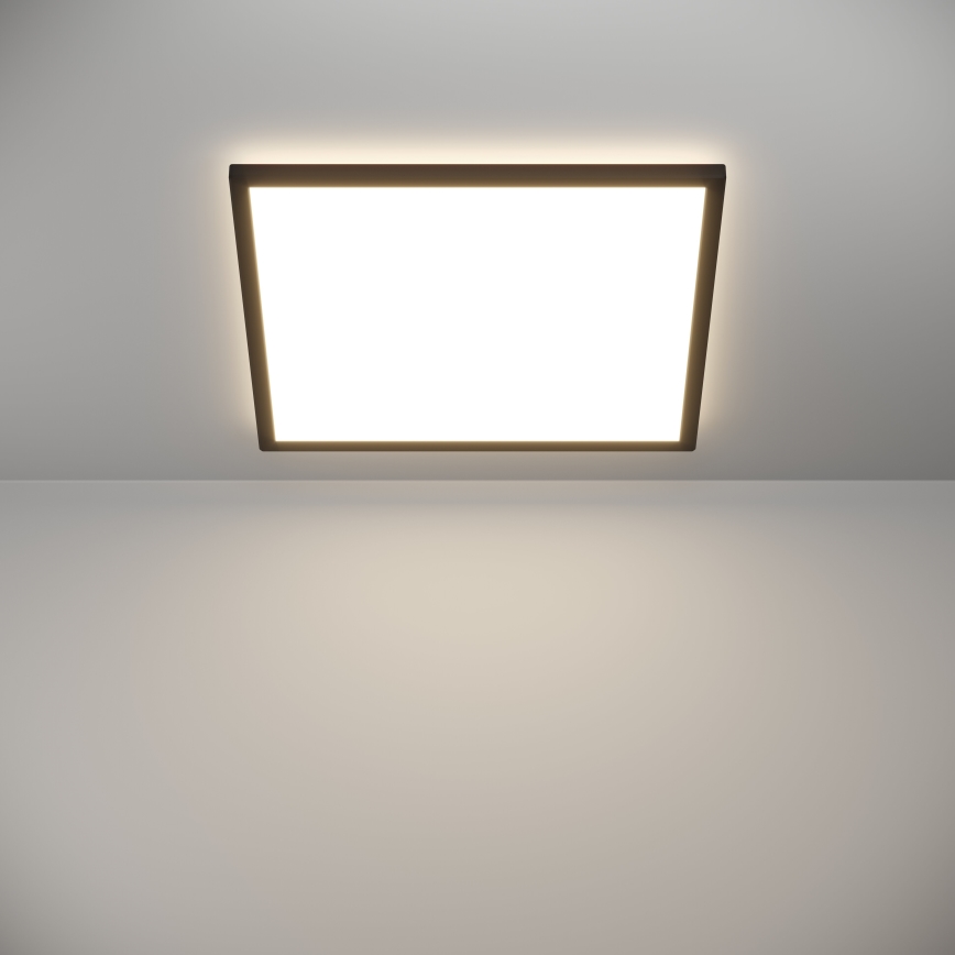 Eglo - LED Badkamer plafondlamp LED/17W/230V 2700/4000/6500K 50x50 cm IP44 zwart