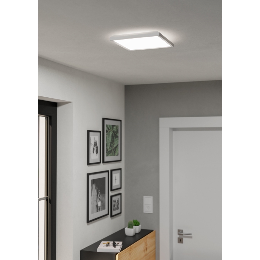 Eglo - LED Badkamer plafondlamp LED/13,4W/230V 2700/4000/6500K 29x29 cm IP44 wit