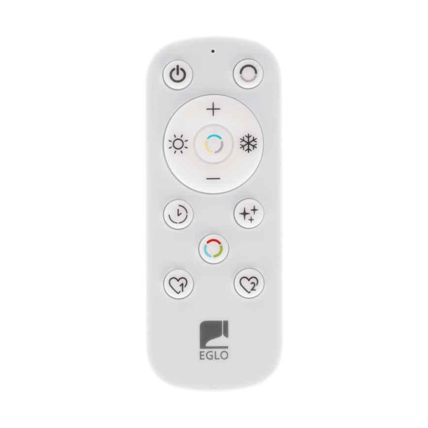 Eglo - LED Dimbare badkamer plafondverlichting LED/18,5W/230V 2700-6500K diameter 38,9 cm IP44 wit + afstandsbediening