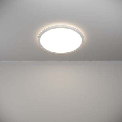 Eglo - LED Dimbare badkamer plafondverlichting LED/18,5W/230V 2700-6500K diameter 38,9 cm IP44 wit + afstandsbediening