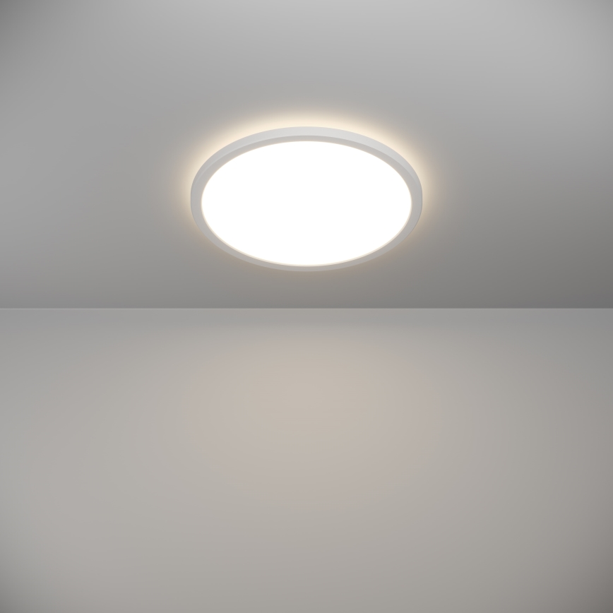 Eglo - LED Dimbare badkamer plafondverlichting LED/18,5W/230V 2700-6500K diameter 38,9 cm IP44 wit + afstandsbediening