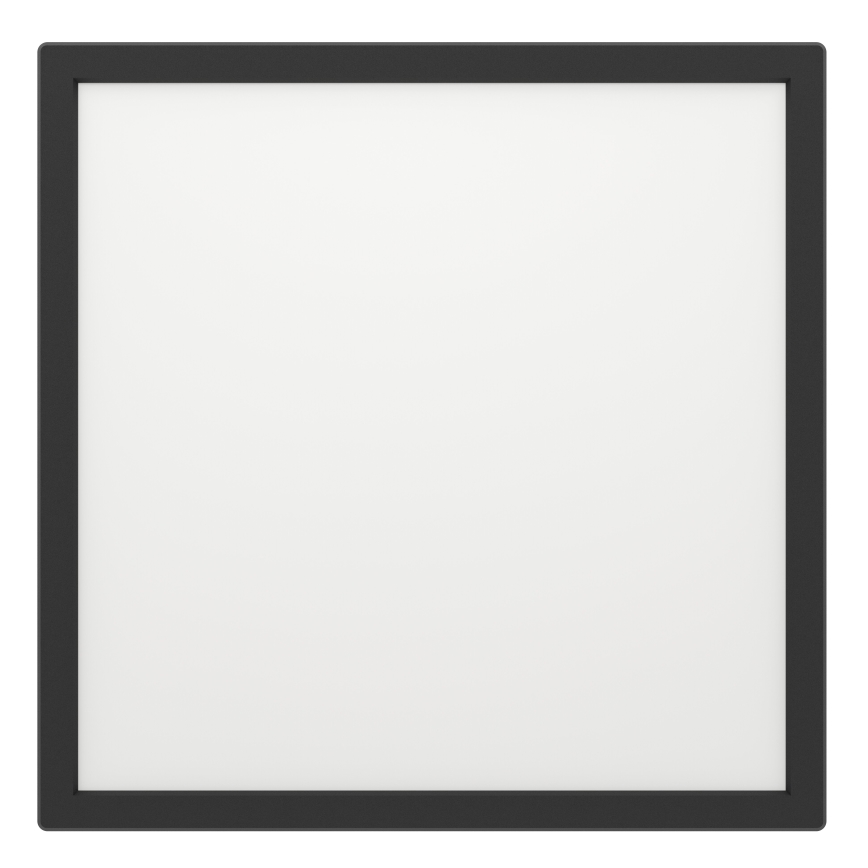 Eglo - LED RGBW Dimbare badkamer plafondlamp LED/13,4W/230V 2700-6500K 29x29 cm IP44 zwart