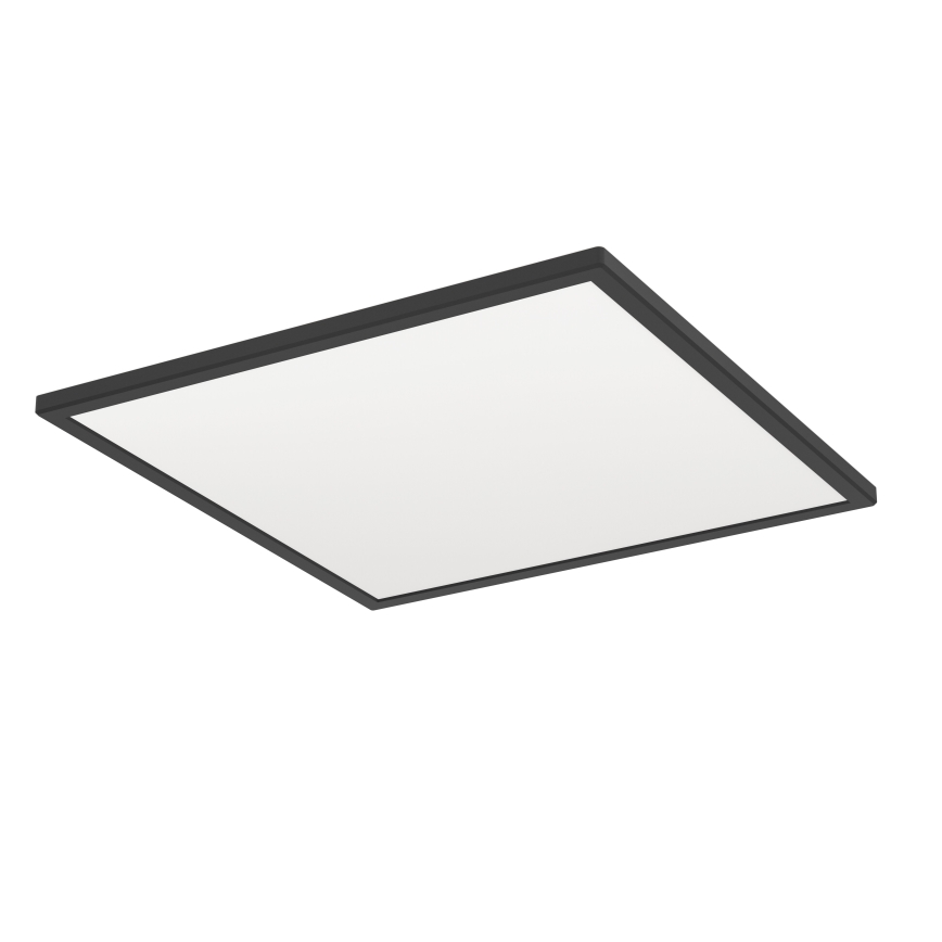 Eglo - LED RGBW Dimbare badkamer plafondlamp LED/17W/230V 2700-6500K 50x50cm IP44 zwart ZigBee