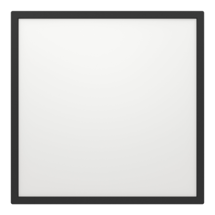 Eglo - LED RGBW Dimbare badkamer plafondlamp LED/17W/230V 2700-6500K 50x50cm IP44 zwart ZigBee