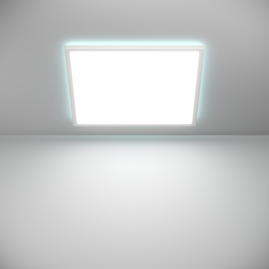 Eglo - LED RGBW Dimbare badkamer plafondlamp LED/17W/230V 2700-6500K 50x50 cm IP44 wit ZigBee