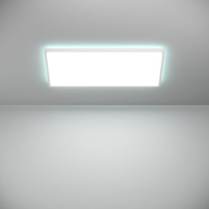 Eglo - LED RGBW Dimbare badkamer plafondlamp LED/17,2W/230V 2700-6500K 30x57cm IP44 wit ZigBee