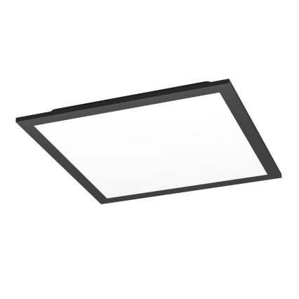 Eglo - LED RGBW Dimbare plafondlamp LED/14W/230V 2700-6500K 30x30 cm zwart