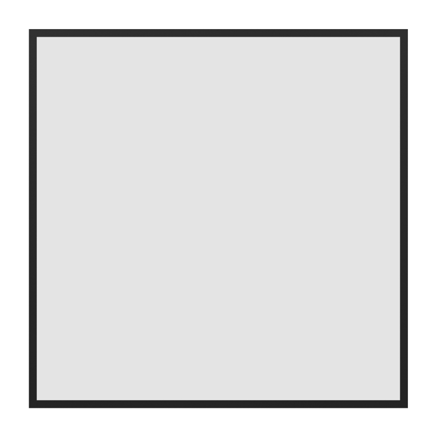 Eglo - LED RGBW dimbaar opbouwpaneel LED/33W/230V 2700-6500K 60x60 cm zwart