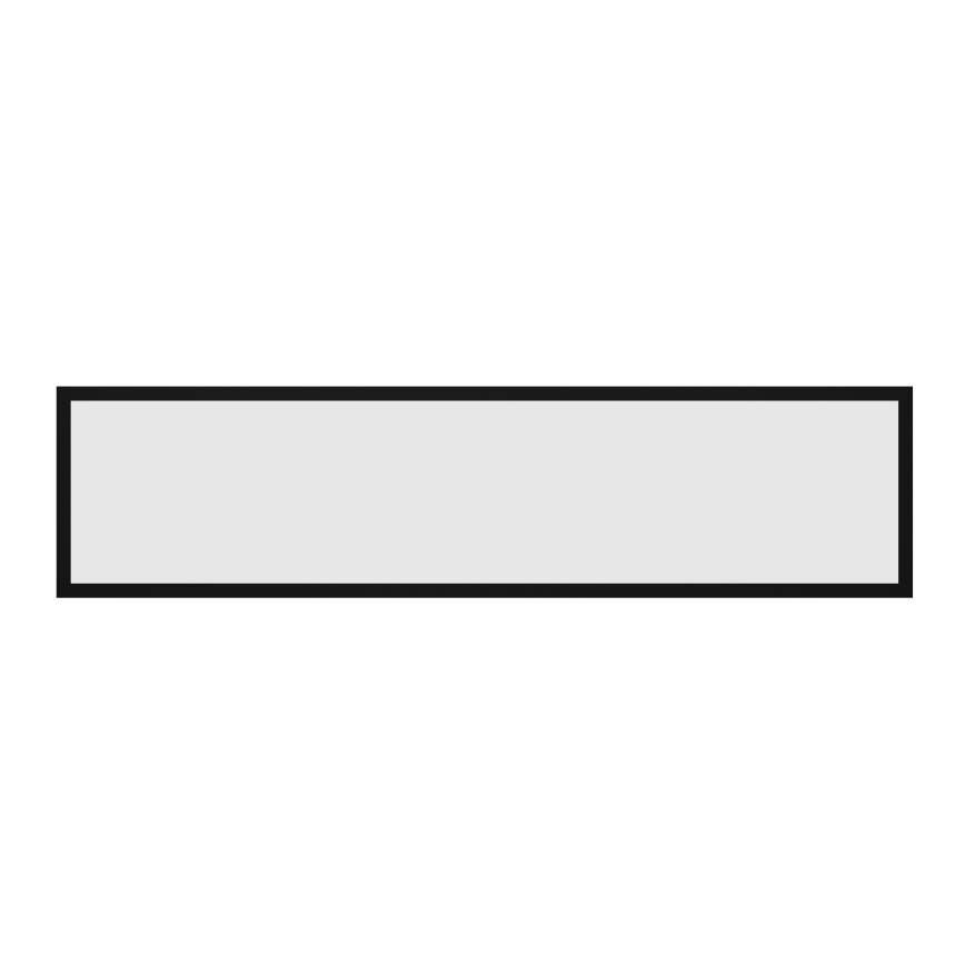 Eglo - LED RGBW dimbaar opbouwpaneel LED/34W/230V 2700-6500K 120x30 cm zwart