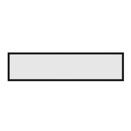 Eglo - Dimbaar RGBW LED-opbouwpaneel, 28 W, 230 V, 2700–6500 K, 120×15 cm, zwart