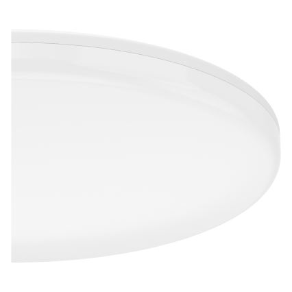 Eglo - LED plafondlamp voor de badkamer, 20W/230V, instelbare kleurtemperatuur 2700/4000/6500K, Ø31 cm, IP54, wit