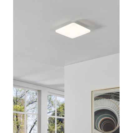 Eglo - LED plafondlamp voor badkamer LED/20W/230V 2700/4000/6500K 31x31 cm IP54 wit