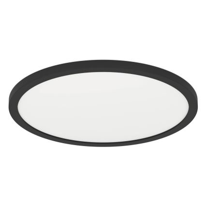 Eglo - LED plafondlamp voor de badkamer LED/16,4W/230V Ø 30 cm IP54 zwart