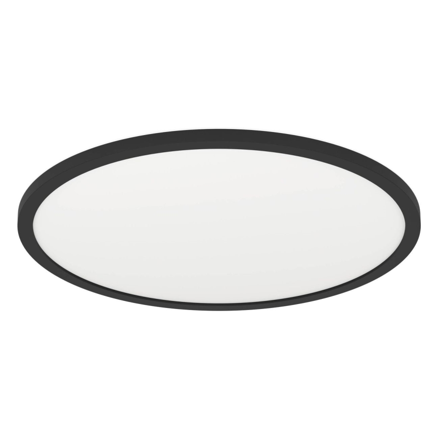 Eglo - LED plafondlamp voor de badkamer, 20,2 W, 230 V, Ø 39 cm, IP54, zwart