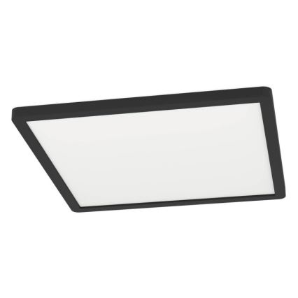 Eglo - LED plafondlamp voor badkamer LED/16,4W/230V 29x29 cm IP54 zwart