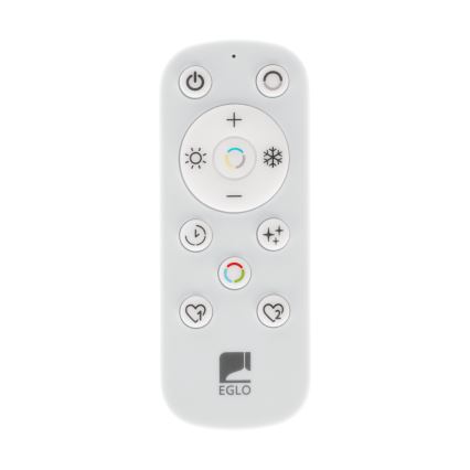 Eglo - Dimbare LED Plafondlamp LED/12W/230V 2700-6500K wit + afstandsbediening