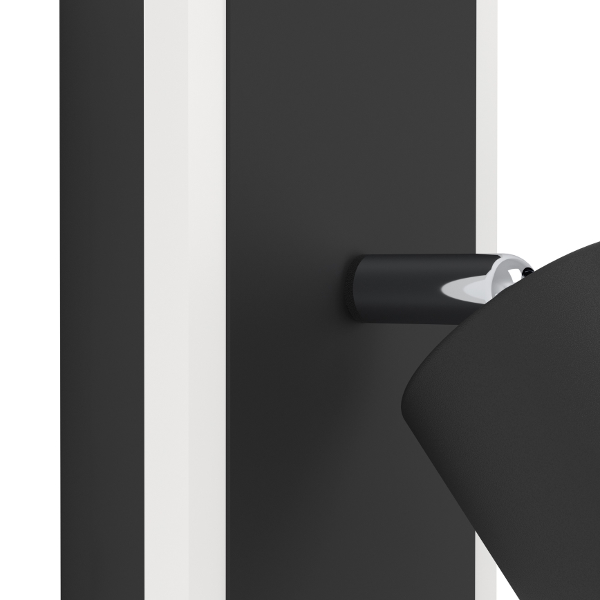 Eglo - LED wandspot LED/7W/230V zwart