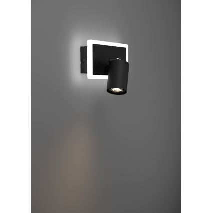 Eglo - LED wandspot LED/7W/230V zwart