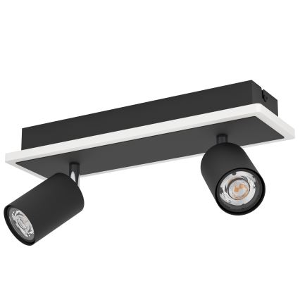 Eglo - LED-spot LED/12W/230V zwart