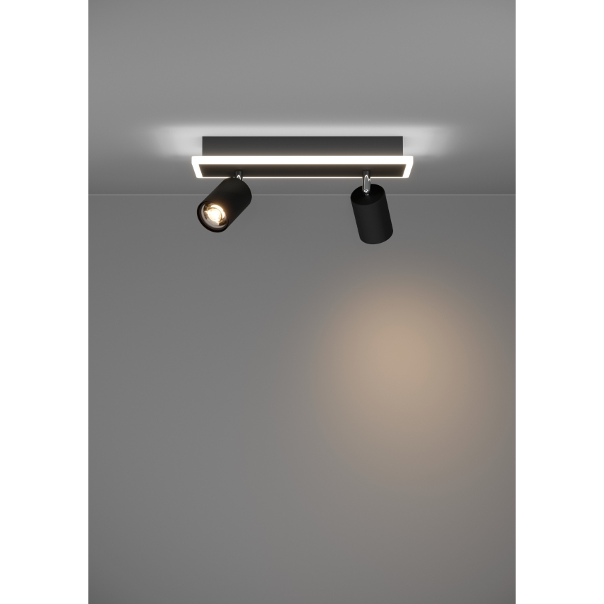 Eglo - LED-spot LED/12W/230V zwart