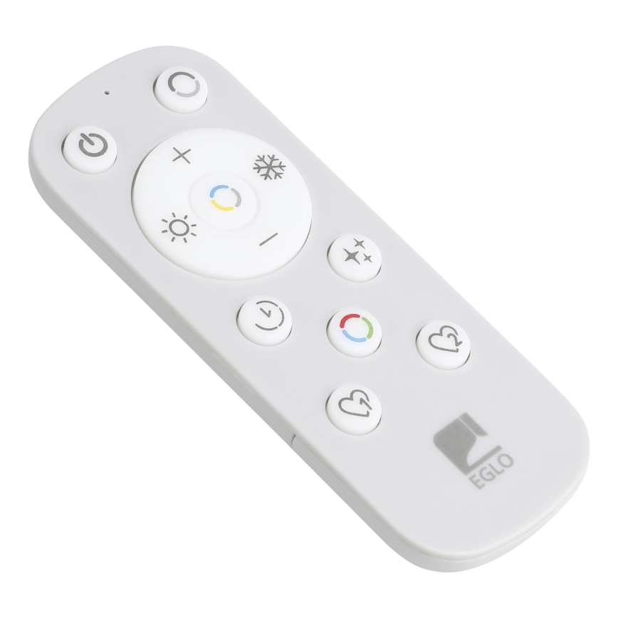 Eglo - Dimbare LED hanglamp aan een koord LED/40W/230V 2700-6500K zwart + afstandsbediening