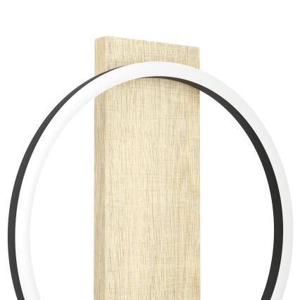 Eglo - LED Tafellamp LED/12W/230V 3000K beige/zwart