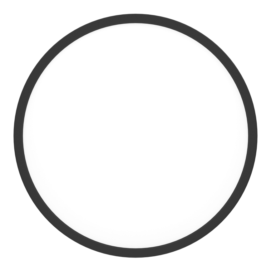 Eglo - LED RGBW dimbare plafondlamp voor badkamer LED/17,5W/230V 2700-6500K Ø 39,9 cm IP44 zwart