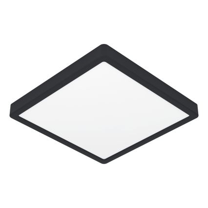 Eglo - LED RGBW dimbare badkamerplafondlamp LED/17,8W/230V 2700-6500K 39x39 cm IP44 zwart