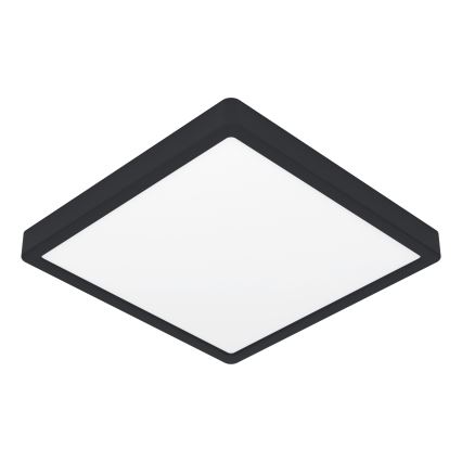 Eglo - LED RGBW dimbare plafondlamp voor de badkamer LED/17,8W/230V 2700-6500K Ø 39,9 cm IP44 zwart