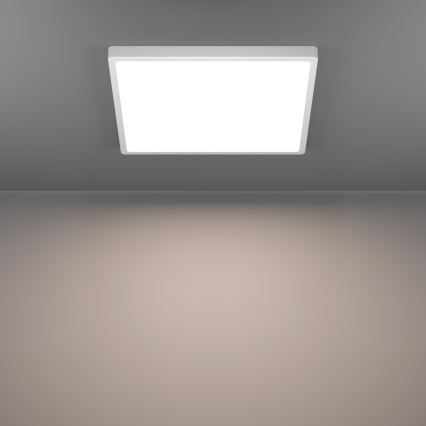 Eglo - LED RGBW dimbare plafondlamp voor badkamer LED/17,8W/230V 2700-6500K Ø 39 cm IP44 wit