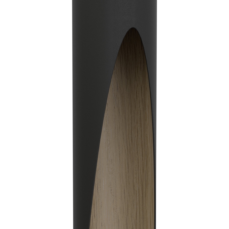 Eglo - LED Hanglamp aan een koord 1xGU10/4,5W/230V 3000K zwart/bruin