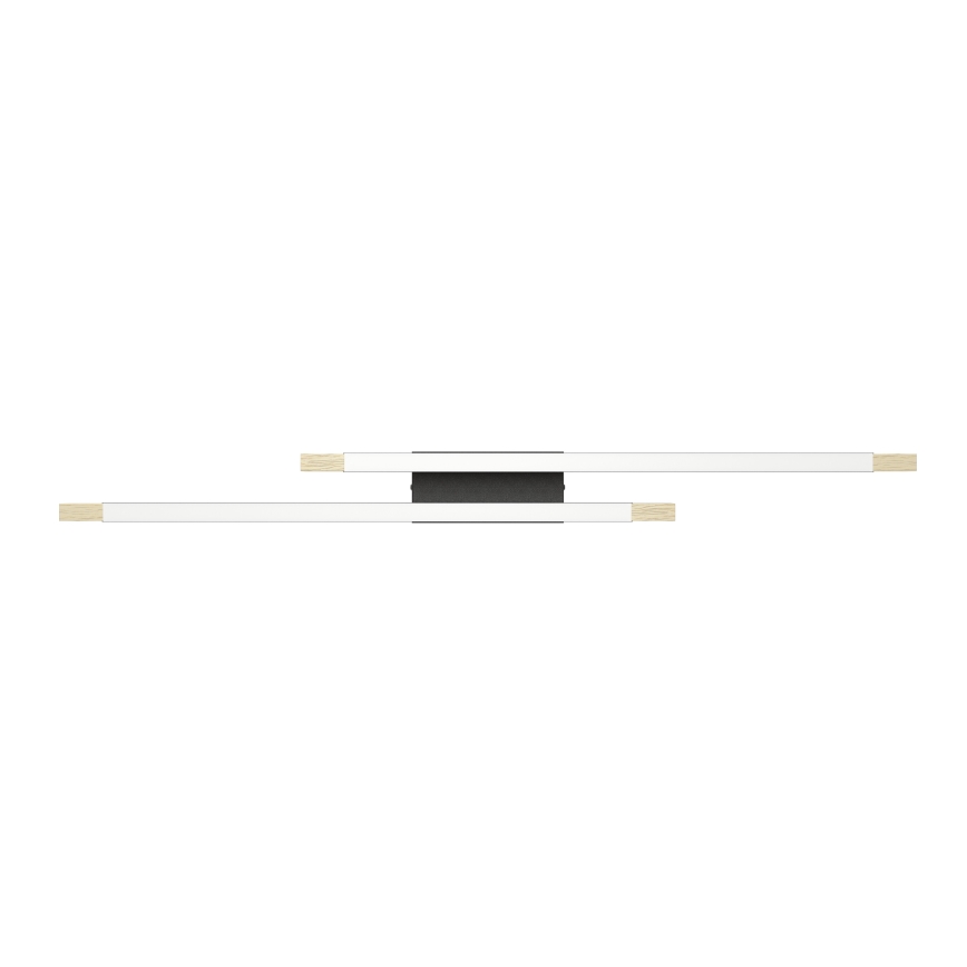Eglo - Dimbare LED plafondlamp 2xLED/10W/230V 3000K zwart/beige