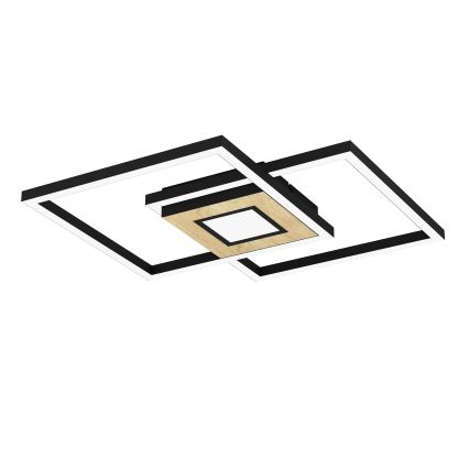 Eglo - dimbare LED-plafondlamp 2xLED/17W/230V +LED/4,2W 2700-6500K + afstandsbediening