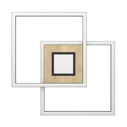 Eglo - Dimbare LED Plafondlamp 2xLED/17W/230V +1xLED/4,2W 2700-6500K + afstandsbediening