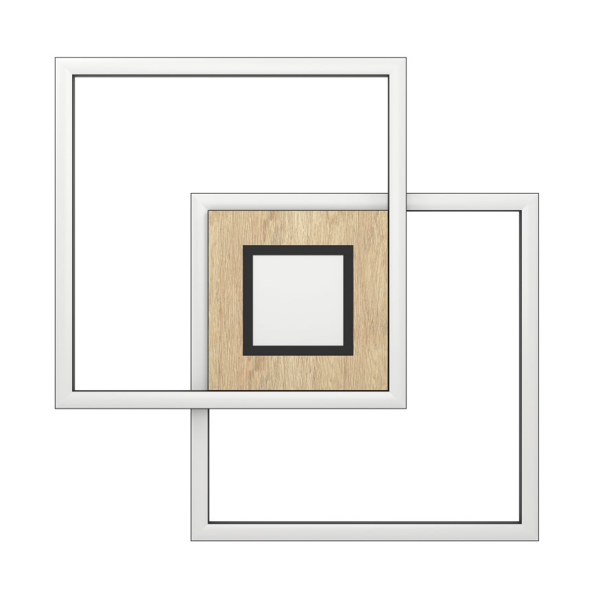Eglo - Dimbare LED Plafondlamp 2xLED/17W/230V +1xLED/4,2W 2700-6500K + afstandsbediening