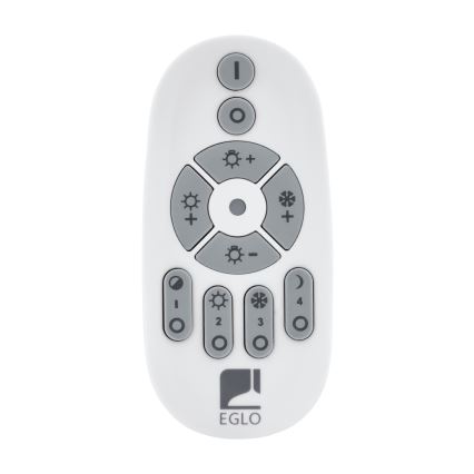 Eglo - Dimbare LED Plafondlamp 2xLED/17W/230V +1xLED/4,2W 2700-6500K + afstandsbediening
