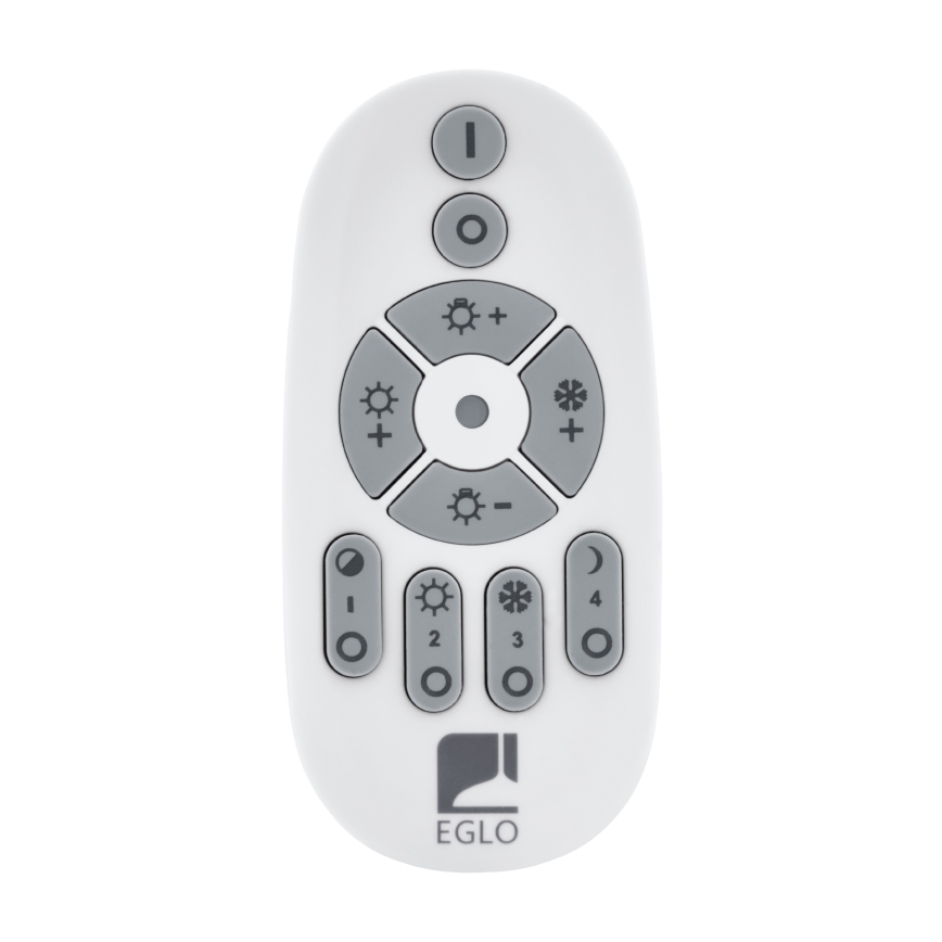 Eglo - Dimbare LED Plafondlamp 2xLED/17W/230V +1xLED/4,2W 2700-6500K + afstandsbediening