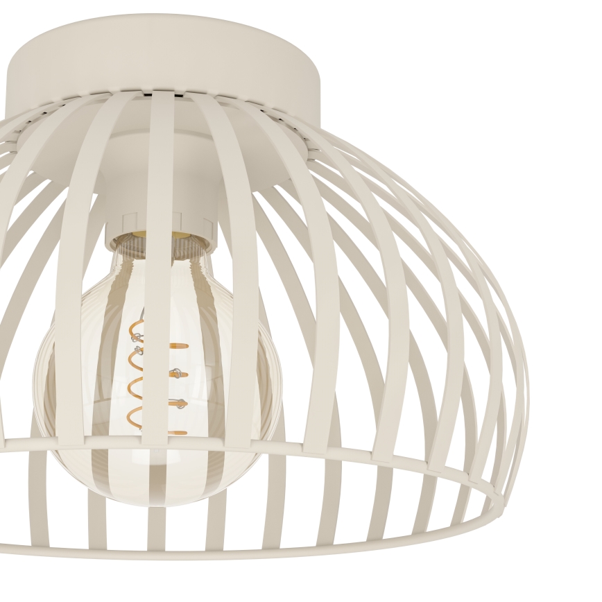 Eglo - Plafondlamp 1xE27/40W/230V diameter 28 cm crème