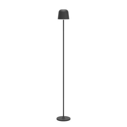 Eglo - LED Dimbaar buitenshuis oplaadbaar Staande lamp LED/4,3W/5V 2400/3000/4000K IP54 zwart