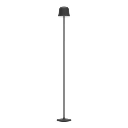 Eglo - LED Dimbaar buitenshuis oplaadbaar Staande lamp LED/4,3W/5V 2400/3000/4000K IP54 zwart