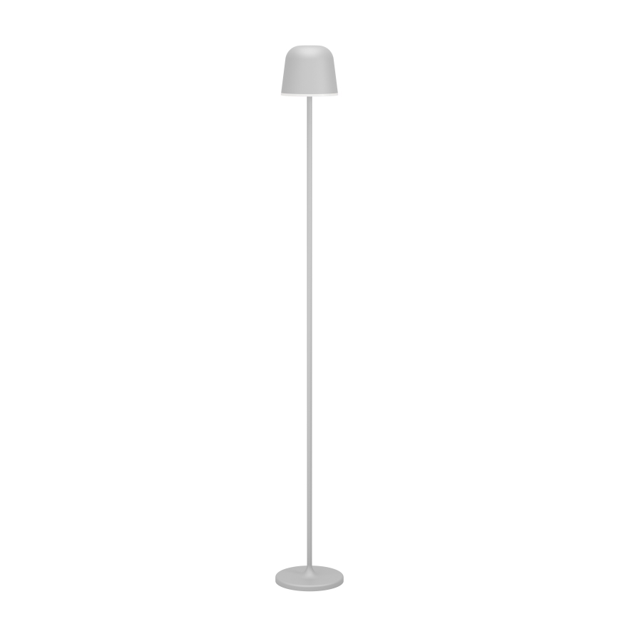 Eglo - LED Dimbaar buitenshuis oplaadbaar Staande lamp LED/4,3W/5V 2400/3000/4000K IP54 grijs