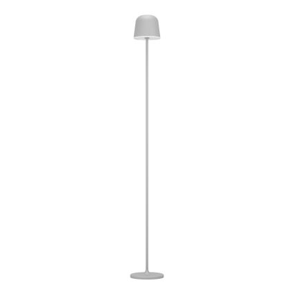 Eglo - LED Dimbaar buitenshuis oplaadbaar Staande lamp LED/4,3W/5V 2400/3000/4000K IP54 grijs