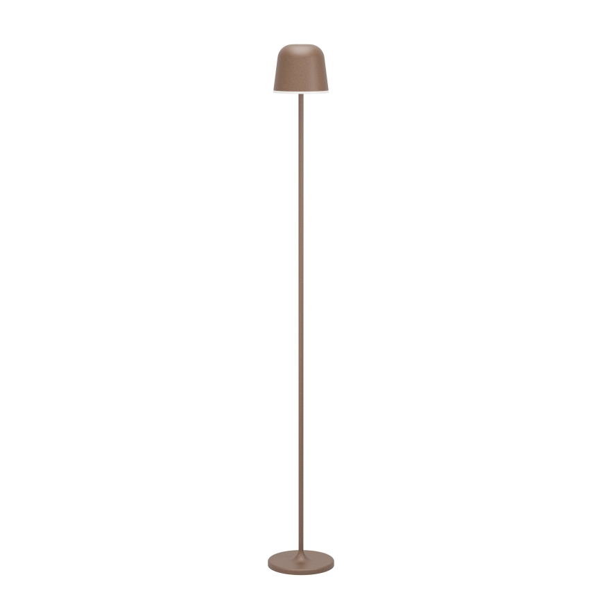 Eglo - LED Dimbaar buitenshuis oplaadbaar Staande lamp LED/4,3W/230V 2400/3000/4000K IP54 bruin